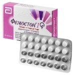 Фемостон 1, таблетки покрытые пленочной оболочкой 10 мг+1 мг и 1 мг 28 шт