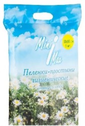 Пеленки одноразовые, Minimax (Минимакс) р. 60смх90см №5 универсал