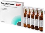 Берлитион 600, концентрат для приготовления раствора для инфузий 25 мг/мл 24 мл 5 шт ампулы