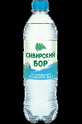 Вода, Сибирский бор 1.5 л №6 артезианская негазированная