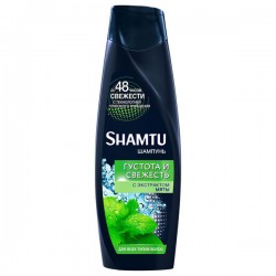 Шампунь для  мужчин Shamtu Свежесть ментола 380 мл