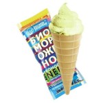 Биомороженое, Десант здоровья 45 г Энерджи кисломолочное фисташково-миндальное на коноплине в вафельном рожке