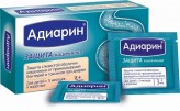 Адиарин, пор. д/сусп. д/приема внутрь 250 мг №8 изделие медицинское для защиты слизистой оболочки кишечника саше
