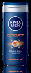 Гель для душа для мужчин, Nivea (Нивея) 250 мл арт. 81078 спорт